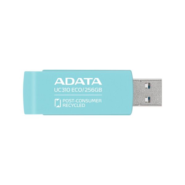 Flash A-DATA USB 3.2 UC310 Eco 256Gb Green (UC310E-256G-RGN) 43562 фото