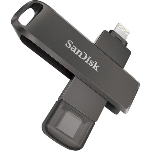 Flash SanDisk USB 3.1 iXpand Luxe 128Gb Type-C/Lightning Apple (SDIX70N-128G-GN6NE) 13700 фото