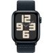 Apple Watch SE 2023 40mm (GPS) Midnight Aluminum Case with Midnight Sport Loop (MRE03QP/A) 00000044122-001 фото 2