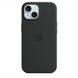 Чохол Apple iPhone 15 Silicone Case with MagSafe Black (MT0J3) 00000043483 фото 1