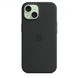 Чохол Apple iPhone 15 Silicone Case with MagSafe Black (MT0J3) 00000043483 фото 4