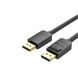 Кабель Vention DisplayPort 4К Cable 1M Black (HACBF) (HACBF) 49802 фото 1