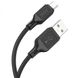 Кабель HOCO X90 Cool silicone charging data cable for Micro Black (6931474788429) 33139 фото 2