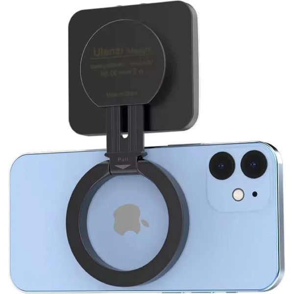 Відеосвітло Ulanzi Vijim Smartphone Magsafe Selfie Flip Light -Black (UV-3021 LT010) (UV-3021) 45660 фото