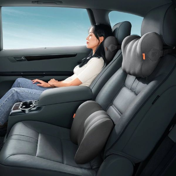 Подушка Baseus ComfortRide Series Car Lumbar Pillow Cluster Black (C20036401111-00) 51993 фото