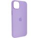 Чехол для смартфона Silicone Full Case AAA MagSafe IC для iPhone 14 Lilac (Orig14Lilac) 47213 фото 5