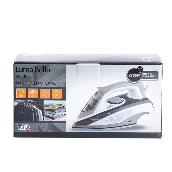 Праска Luma Bella B-6008 Hand Held Steamer 2700W дорожня праска 2086553039 фото