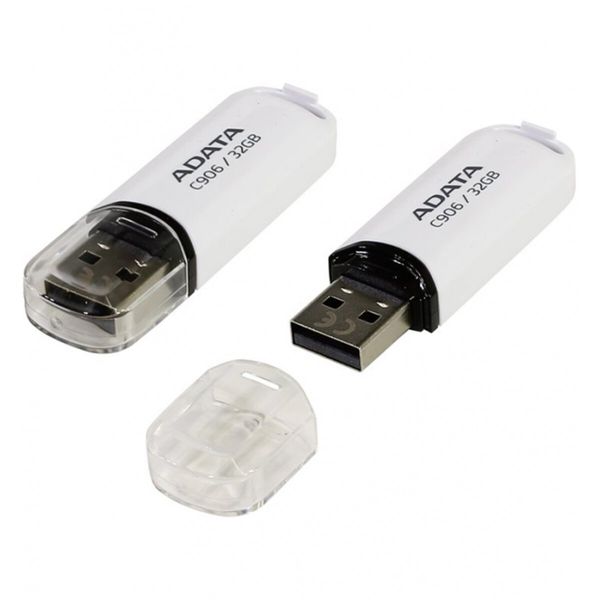 Flash A-DATA USB 2.0 C906 32Gb White (AC906-32G-RWH) 8830 фото