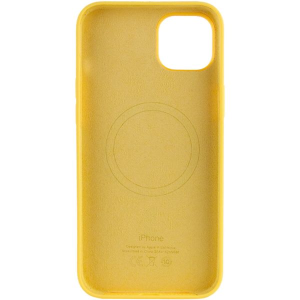 Чехол для смартфона Silicone Full Case AAA MagSafe IC для iPhone 14 Sunglow (Orig14Sunglow) 47214 фото