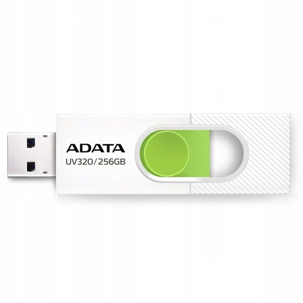 Flash A-DATA USB 3.0 AUV 320 256Gb White/Green (AUV320-256G-RWHGN) 52200 фото