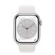 Apple Watch Series 8 41mm (GPS+LTE) Silver Aluminum Case with White Sport Band - Size S/M (MP4E3) 00000039669-001 фото 2