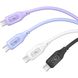 Кабель Usams US-SJ620 Micro Charging & Data Cable -- Moe Series 1m White (SJ620USB02) 46314 фото 2