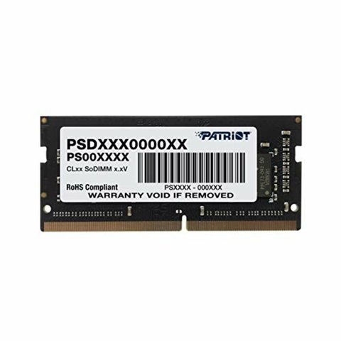 DDR4 Patriot SL 4GB 2400MHz CL17 256X16 SODIMM (PSD44G240082S) 13483 фото