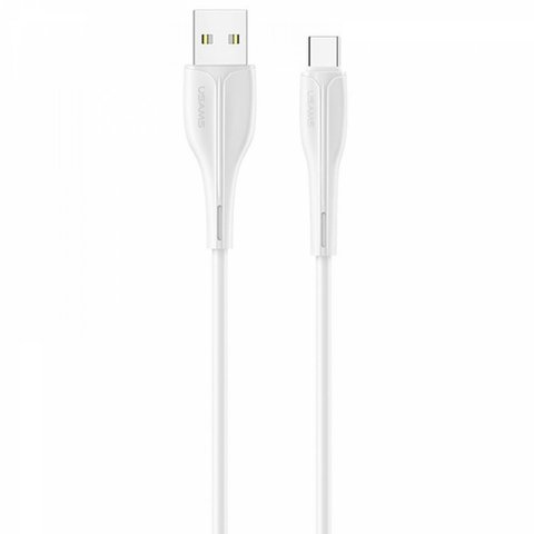 Кабель Usams US-SJ372 U38 Type-C Charging and Data Cable 1m White (SJ372USB02) 22509 фото