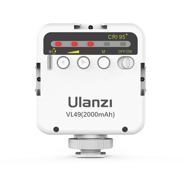 Відеосвітло Ulanzi Vijim Mini LED Video Light White (UV-2215 VL49 white) (UV-2215) 45674 фото