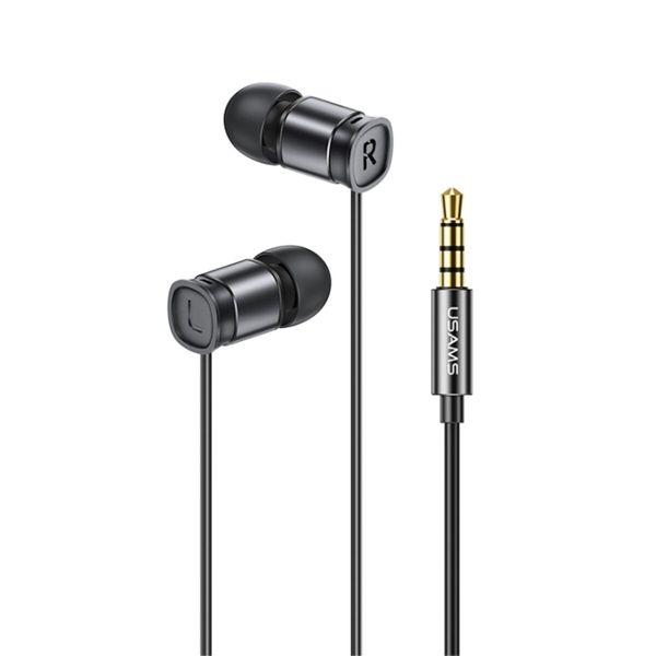 Наушники Usams EP-46 Mini 3.5mm In-Ear Earphone 1.2m Black (HSEP4601) 16085 фото