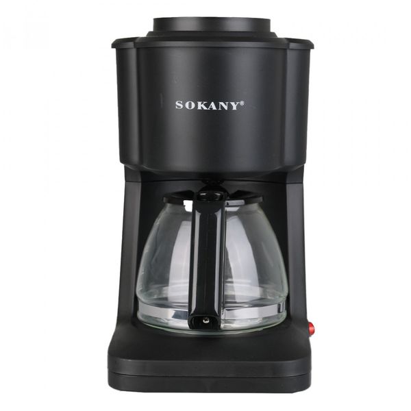 Кавоварка крапельна Sokany SK-124 Cofee Maker 950W 600ml еспресо машина 1897324379 фото