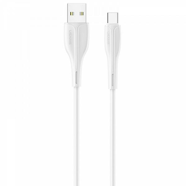 Кабель Usams US-SJ372 U38 Type-C Charging and Data Cable 1m White (SJ372USB02) 22509 фото