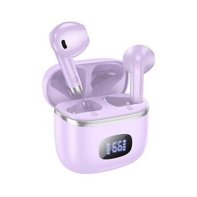 Навушники HOCO EQ1 Music guide true wireless BT headset Purple (6931474798510) 41650 фото