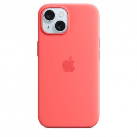 Чохол Apple iPhone 15 Silicone Case with MagSafe Guava (MT0V3) 00000043480 фото