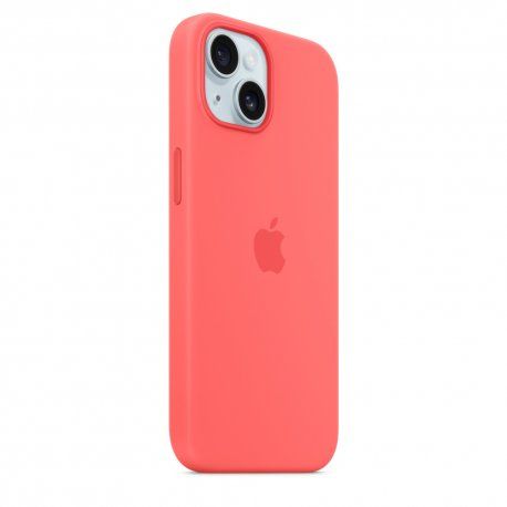 Чохол Apple iPhone 15 Silicone Case with MagSafe Guava (MT0V3) 00000043480 фото