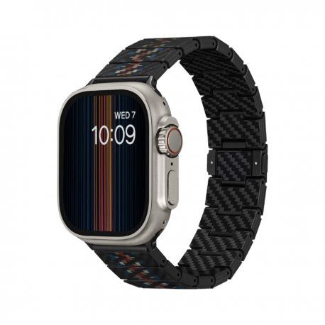 Ремінець Pitaka Rhapsody Carbon Fiber Watch Band для Apple Watch 49/45/44mm Black (AWB2301) 00000044327 фото