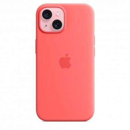 Чохол Apple iPhone 15 Silicone Case with MagSafe Guava (MT0V3) 00000043480 фото