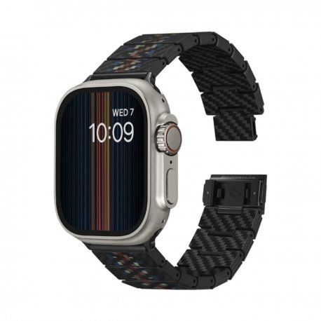 Ремінець Pitaka Rhapsody Carbon Fiber Watch Band для Apple Watch 49/45/44mm Black (AWB2301) 00000044327 фото