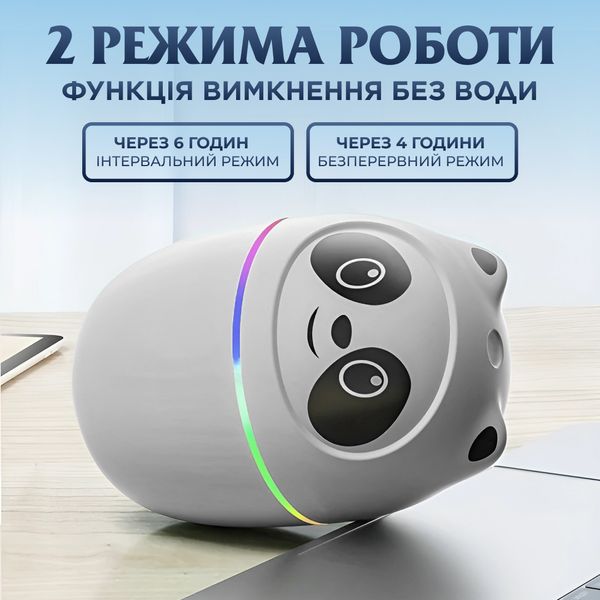 Зволожувач повітря A10 3-in-1 Humi Mute Light 220ml Pink Білий 2072652582 фото