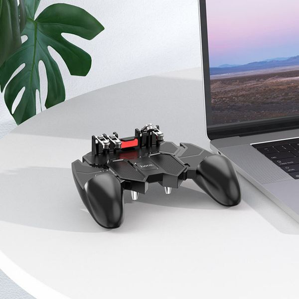 Игровой контроллер HOCO GM7 Eagle six finger game controller Black (6931474752925) 40203 фото