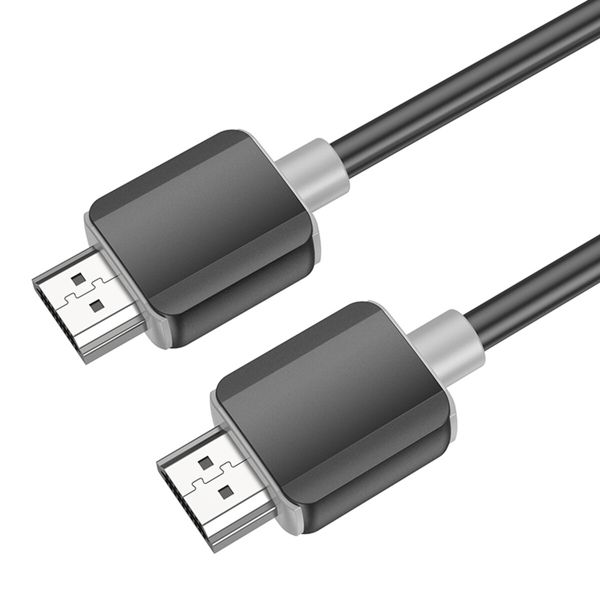 Кабель HOCO US08 HDTV 2.0 4K HD data cable(L=3M) Black (6931474799401 ) 49050 фото