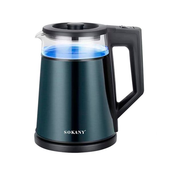 Електрочайник Sokany SK-SH-1076B Electric Kettle 2000W 1.7l 2084721699 фото