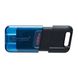 Flash Kingston USB 3.2 DT 80M 128GB Type-C Black/Blue (DT80M/128GB) 33220 фото 1