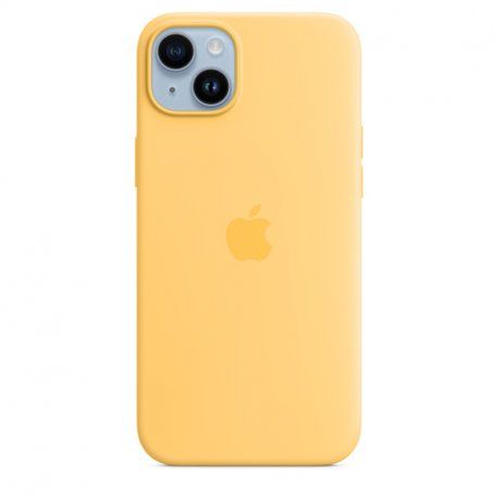 Чохол Apple iPhone 14 Plus Silicone Case with MagSafe Sunglow (MPTD3) 00000037596 фото