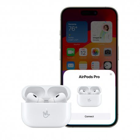 Бездротові навушники Apple AirPods Pro 2 з MagSafe Charging Case USB-C (MTJV3) 00000044041 фото