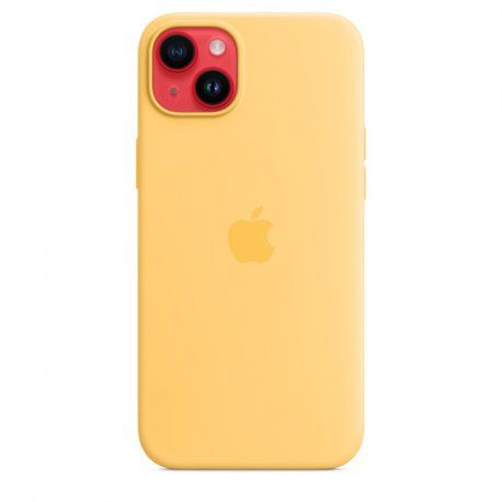 Чохол Apple iPhone 14 Plus Silicone Case with MagSafe Sunglow (MPTD3) 00000037596 фото