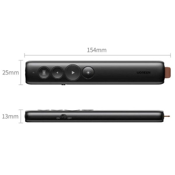 Лазерная указка UGREEN LP479 Wireless Presenter(UGR-50654) (UGR-50654) 50268 фото