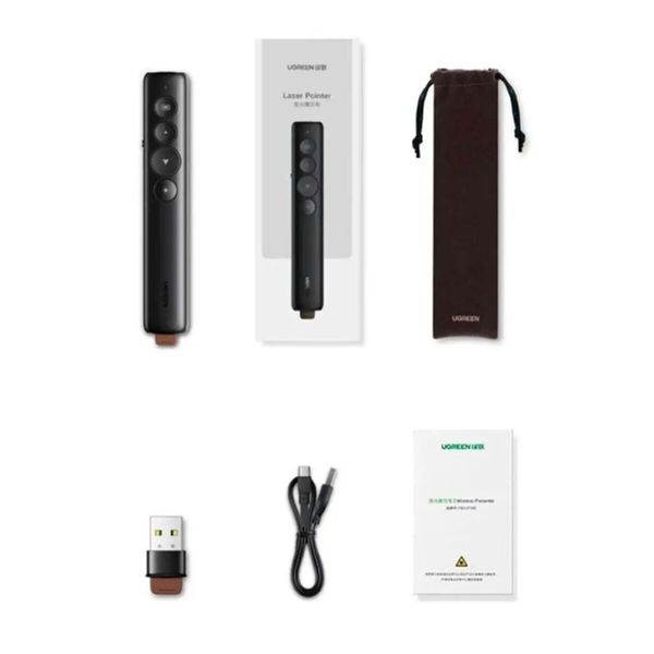 Лазерная указка UGREEN LP479 Wireless Presenter(UGR-50654) (UGR-50654) 50268 фото