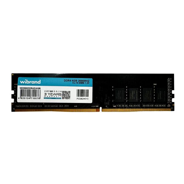 DDR4 Wibrand 4GB 2666MHz CL19 DIMM (WI2666DDR4D/4GB) 50672 фото