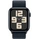 Apple Watch SE 2023 44mm (GPS) Midnight Aluminum Case with Midnight Sport Loop (MREA3QP/A) 00000044133-001 фото 2