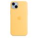 Чохол Apple iPhone 14 Plus Silicone Case with MagSafe Sunglow (MPTD3) 00000037596 фото 1