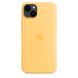 Чохол Apple iPhone 14 Plus Silicone Case with MagSafe Sunglow (MPTD3) 00000037596 фото 3