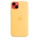 Чохол Apple iPhone 14 Plus Silicone Case with MagSafe Sunglow (MPTD3) 00000037596 фото 5