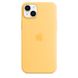 Чохол Apple iPhone 14 Plus Silicone Case with MagSafe Sunglow (MPTD3) 00000037596 фото 4