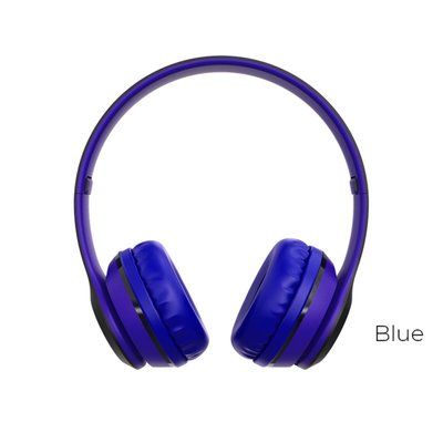 Навушники BOROFONE BO4 Charming rhyme wireless headphones Blue (BO4U) 13103 фото