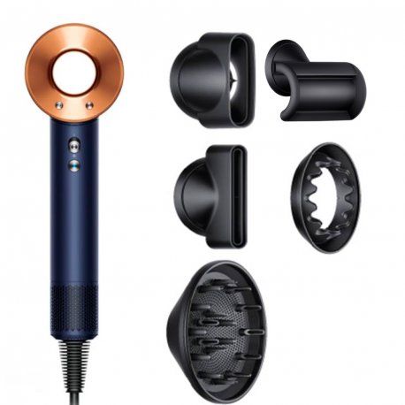 Фен Dyson HD07 Supersonic Hair Dryer Special Gift Edition Prussian Blue/Rich Copper (412525-01) EU 00000041702 фото