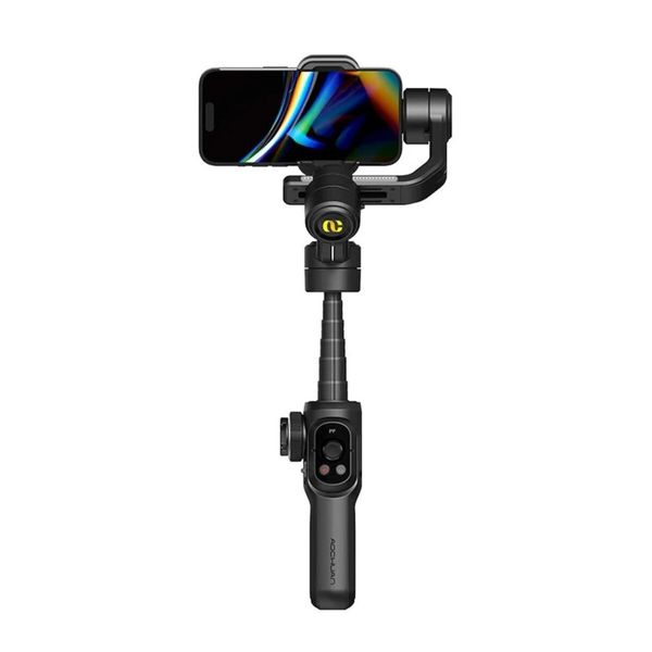 Триосьовий стабілізатор AOCHUAN Professional Gimbal Stabilizer for Smartphone SMART S2 Чорний (AOCHUAN-SMARTS2-B) 54627 фото