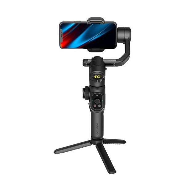 Триосьовий стабілізатор AOCHUAN Professional Gimbal Stabilizer for Smartphone SMART S2 Чорний (AOCHUAN-SMARTS2-B) 54627 фото