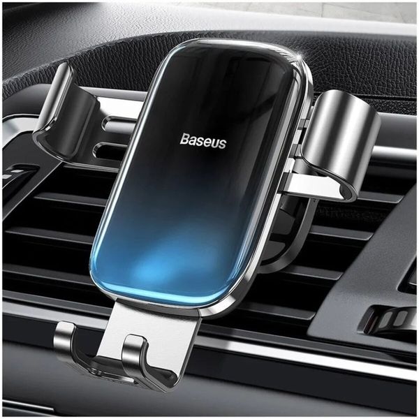 Держатель для мобильного Baseus Glaze Gravity Car Mount Black (SUYL-LG01) 11472 фото