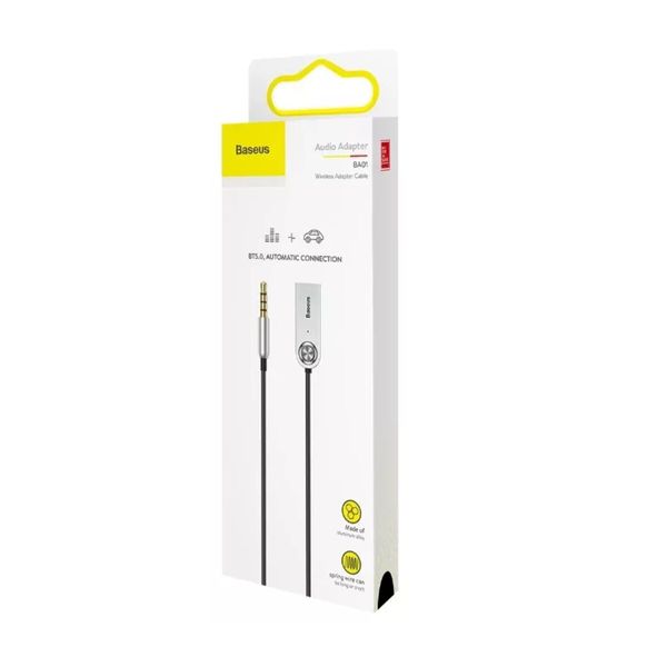 Bluetooth ресивер Baseus BA01 USB Wireless Adapter Cable Black (CABA01-01) 6795 фото